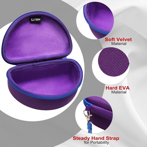 LTGEM Safety Glasses Case for Dewalt DPG82/DPG82-11/DPG82-11C/DPG82-11D/DPG82-21/DPG82-21C/DPG82-21D/DPG84 (Case Only) in Kuwait