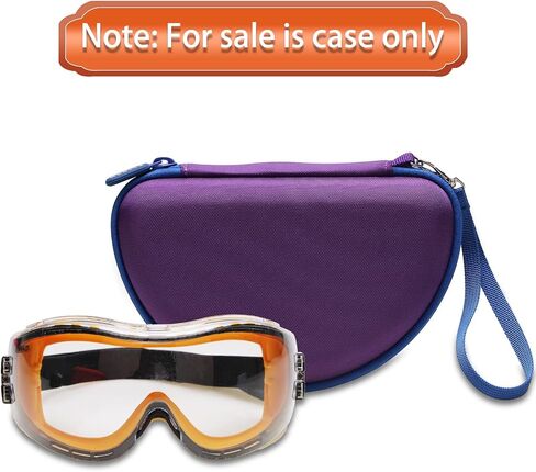 LTGEM Safety Glasses Case for Dewalt DPG82/DPG82-11/DPG82-11C/DPG82-11D/DPG82-21/DPG82-21C/DPG82-21D/DPG84 (Case Only) in Kuwait