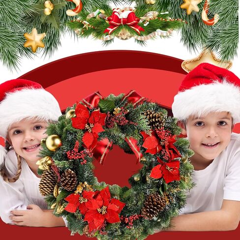 Suzile 6 Pcs 20 Inches Grapevine Wreath Round Bulk Grapevine Wreaths for Crafts Grape Vines Wreath Base Wreath Frame Rings Stick Twig Wreath Ring for DIY Crafts Front Door Decorations in Saudi Arabia