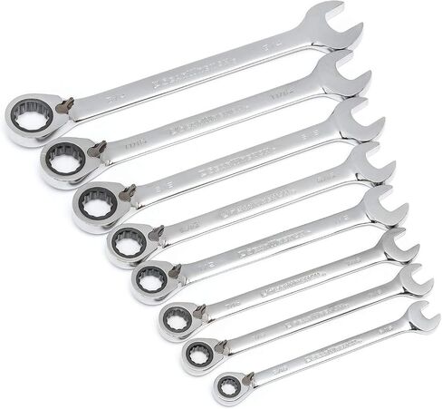GEARWRENCH 8 قطع 72 سنًا 12 نقطة مجموعة مفاتيح تصعيد قابلة للعكس SAE | 9533ن in Saudi Arabia