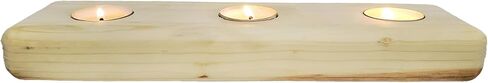 Modern Boat Silhouette Profile 3 Tea Light Candle Holder, 12 inches (Aged Barrel Gray) in Saudi Arabia