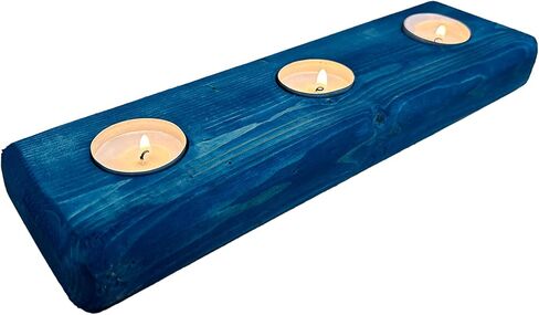 Modern Boat Silhouette Profile 3 Tea Light Candle Holder, 12 inches (Aged Barrel Gray) in Saudi Arabia