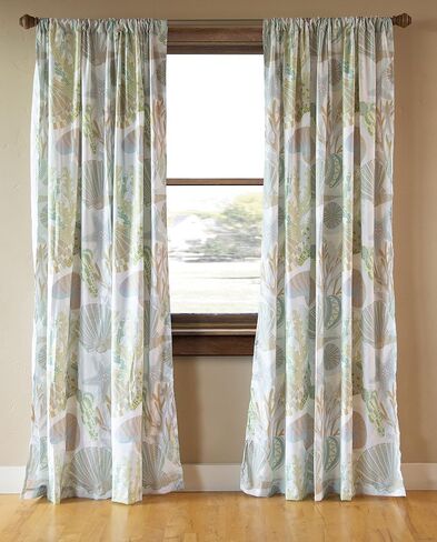 Carstens Stack Rock Southwestern Curtain Panel Set 54x84, White (JQ415) in Saudi Arabia