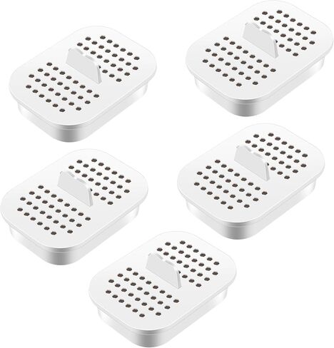 5 قطع استبدال فلتر إبريق المياه لـ NFP-100A، متوافق مع إبريق فلتر ناكي NFP-100، يقلل من الكلور والرواسب واللون والرائحة، مرشحات بديلة للإبريق in Kuwait