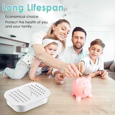 5 قطع استبدال فلتر إبريق المياه لـ NFP-100A، متوافق مع إبريق فلتر ناكي NFP-100، يقلل من الكلور والرواسب واللون والرائحة، مرشحات بديلة للإبريق in Kuwait