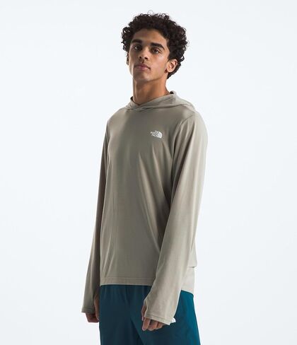سترة بغطاء رأس للرجال من THE NORTH FACE (حجم قياسي وكبير)، زيتوني الغابة، مقاس كبير in Kuwait
