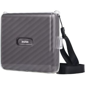 حافظة Rieibi لطابعة الصور العريضة Instax Mini Link، غطاء واقٍ من PVC لطابعة Fujifilm Instax Link العريضة مع حزام الكتف in Kuwait