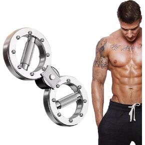 12 Lb Forearm Strength Trainer-Arm Workout Equipment Forearm Exerciser-Shoulder Workout Adjustable Resistance Spinning Burn Rotator Machine