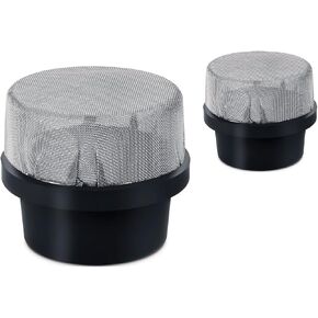 2Pcs 190106Z Air Bleeder Screen Cap- Stainless Steel Screen Cap for Pentair Clean and Clear Plus, EasyClean D.E. and Quad D.E. Filter.190106Z Screen Cap