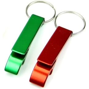 Set of 2 - Key Chain Beer Bottle Opener/Pocket Small Bar Claw Beverage Keychain Ring