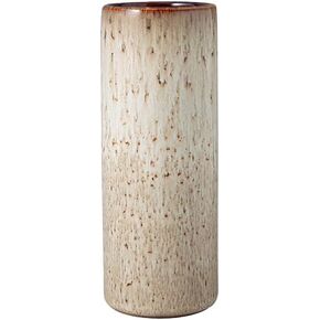 Lave Home cylinder vase, 7.5 x 7.5 x 20 cm, Beige
