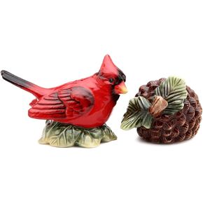 Cosmos Evergreen Holiday Cardinal Salt & Pepper
