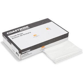 Brighton 814877 Trash Bags 55-60 Gallon 38X58 Low Density 0.74 Mil White 100 Ct