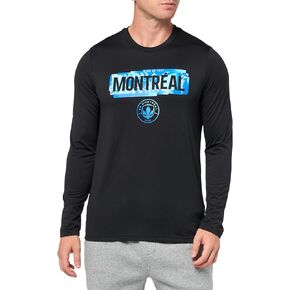 adidas Men's Cf Montreal Long Sleeve Pre-Game T-Shirt
