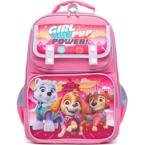 Ruz - Paw Patrol Girl Pup Power Large School backpack with Padded Back and Adjustable Straps, Pink, A28247