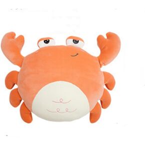 16 Inch Crab Stuffed Animal Plush Pillow, Stuffed Crab Plush Toy,Crab Pillow Crab Toys for Kids, Crab Plushie Crab Decor, Gift for Boys Girls Orange