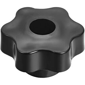 uxcell Clamping Handle Screw Knobs Handle M8 Threaded Star-Shape