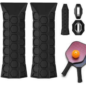 AGLOO Pickleball Paddle Grip Comfortable Hand Grip, 2 Pack - Silicone Overgrip Tape for Increased Grip Strength and Elbow Relief,Sweaty Hands