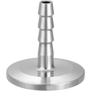 uxcell Rubber Hose Barb Adapter, KF25 Flange to 8mm 304 Stainless Steel for Vacuum