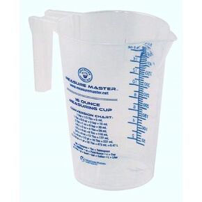 740320 Graduated Container, 8 oz / 250 ml