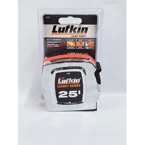 LUFKIN - Tape,Power,1"X25',Classic Crm Pt (L925PT)