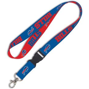NFL Buffalo Bills Lanyard with Detachable Buckle, 1-Inch