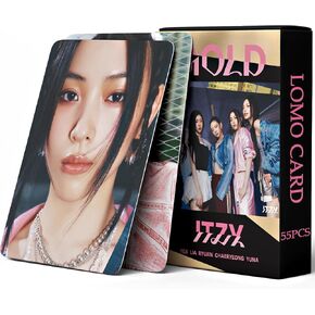 PYAJUU ITZY Photocards K-POP ITZY Gold Album Photocards 55PCS ITZY 2024 Lomo Cards ITZY بطاقة بريدية بطاقات معايدة بضائع بطاقة بريدية ITZY للمعجبين ابنة ITZY بطاقات الألبوم in Kuwait