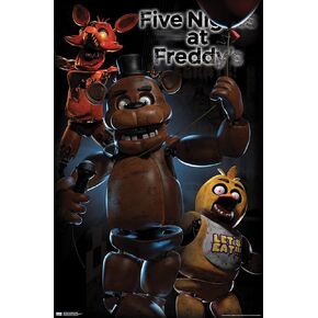 Trends International Glow - Five Nights at Freddy's Glow-In-The-Dark Wall Poster