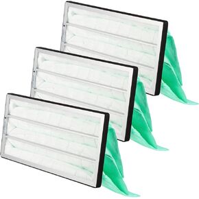12"x24"x1" Inner Filters Synthetic Pocket Air Filter Compatible with JET Air Filtration System AFS-1000B AFS-1000C MERV 11 Shop Air Filter Replacement for Powermatic 1791082 Jet 708733 3PCS