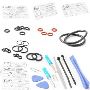 O Ring Gasket Repair Kit for Rancilio Silvia V1 V2 V3 M Model Espresso Machines,to Solve Pipe Steam Valve Pump Water Leakage