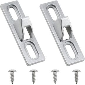 Lovelysp Sliding Door Keepers Sliding Glass Door Lock Keepers for Various Sliding Patio Doors -2PCS