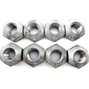 8PCS Wheel Nut Compatible with Bobcat 1213, 1600, 2000, 2400, 2410, 444M, 500, 520, 530, 533, 540, 542, 543, 553 S530, S550, S570, S590, S595, S630, S650