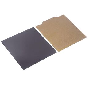 PEI Steel Magnetic Build Plate for PLA ABS ASA PETG Spring Board Sheet 410X430mm Kit Double Sided PEI Spring Steel Plate and Soft Magnetic Sheet Kit for 3D Printer Platforms