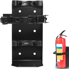 Heavy Duty Fire Extinguisher Vehicle Bracket for 10lb Dry and/or 5lb Co2 Generic for 809