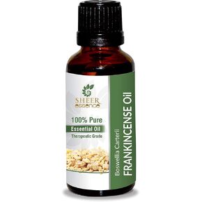 Frankincense Essential Oil 15 ML (0.51 Fl.OZ) | 100% Pure Natural Undiluted Uncut Therapeutic Grade Boswellia Carteri Essential Oil