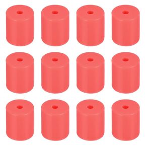MECCANIXITY 12Pcs Silicone Bed Mounts 3D Printer Heat Bed Silicone Leveling Column Silicone Buffer 16mm for 3D Printer Blue