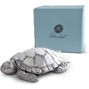 Arthur Court Designs Aluminum Ocean Sea Turtle Bottle Bar Beer Opening Tool Statue Figurine Decoration Opener 4 inch x 3 inch