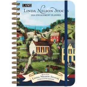 LANG Linda Nelson Stocks 2025 Spiral Engagement Planner (25991011090)