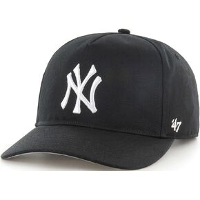47 MVP Sure Shot Hitch MLB New York Yankees 1996 World Series Side Patch Snapback - Black and White, Black/White, One Size