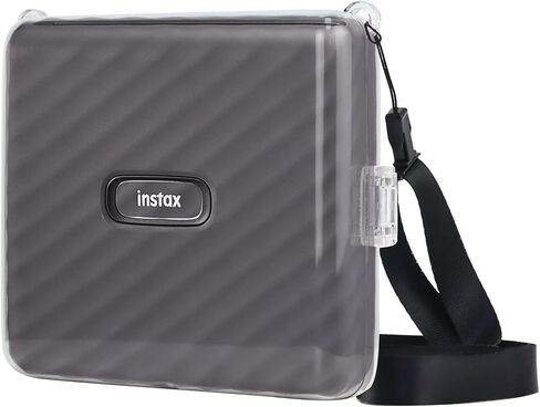 حافظة Rieibi لطابعة الصور العريضة Instax Mini Link، غطاء واقٍ من PVC لطابعة Fujifilm Instax Link العريضة مع حزام الكتف in Kuwait