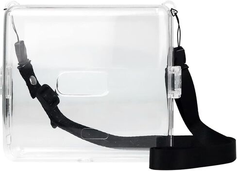 حافظة Rieibi لطابعة الصور العريضة Instax Mini Link، غطاء واقٍ من PVC لطابعة Fujifilm Instax Link العريضة مع حزام الكتف in Kuwait