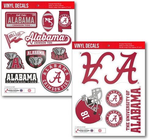 Georgia Bulldogs Officially Licensed Multi-Pack Vinyl Decals in Saudi Arabia