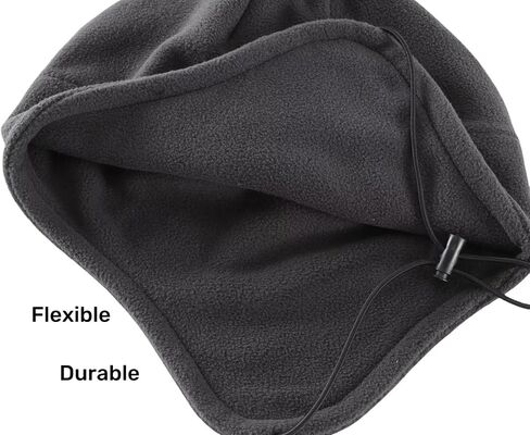 LLmoway Mens Womens Earflap Hat Fleece Beanie Watch Cap Soft Warm Winter Hats with String for Snow Cycling in Saudi Arabia
