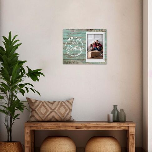 House Warming Gifts New Home, Picture Frame Fits 4x6 Photo, Perfect Housewarming Gift, First Apartment Gifts, New Homeowner Gifts For Men Women. (030) in Kuwait