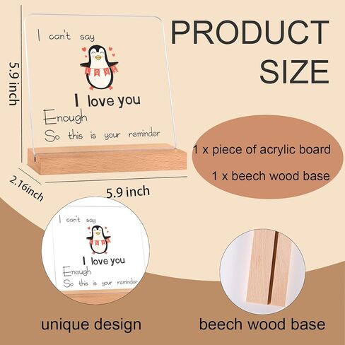 لافتة مكتب Little Reminders، ديكور مكتب ملهم، أنت كافي لافتة تحفيزية هدايا تشجيعية 5.9x5.9 بوصة (متعددة الألوان) in Kuwait