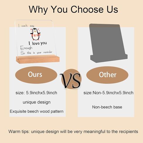 لافتة مكتب Little Reminders، ديكور مكتب ملهم، أنت كافي لافتة تحفيزية هدايا تشجيعية 5.9x5.9 بوصة (متعددة الألوان) in Kuwait