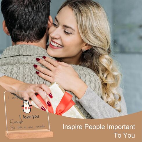 لافتة مكتب Little Reminders، ديكور مكتب ملهم، أنت كافي لافتة تحفيزية هدايا تشجيعية 5.9x5.9 بوصة (متعددة الألوان) in Kuwait