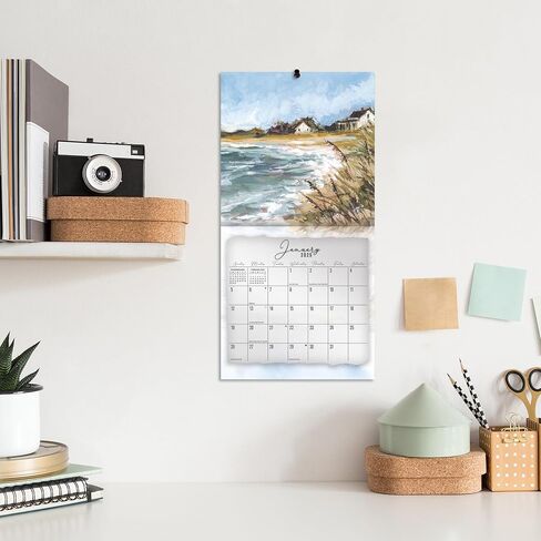LANG Coastal Shores 2024 Mini Wall Calendar (24991079272) in Saudi Arabia