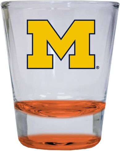 R and R Imports Michigan Wolverines 2 أونصة نظارات ملونة باللون الأزرق منتج جامعي مرخص رسميًا in Kuwait