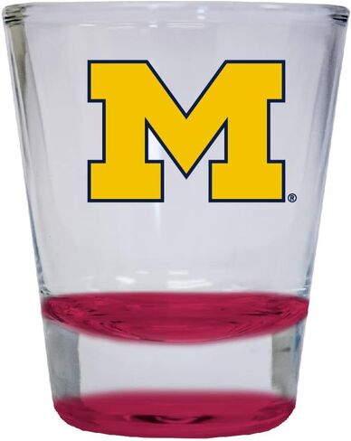 R and R Imports Michigan Wolverines 2 أونصة نظارات ملونة باللون الأزرق منتج جامعي مرخص رسميًا in Kuwait